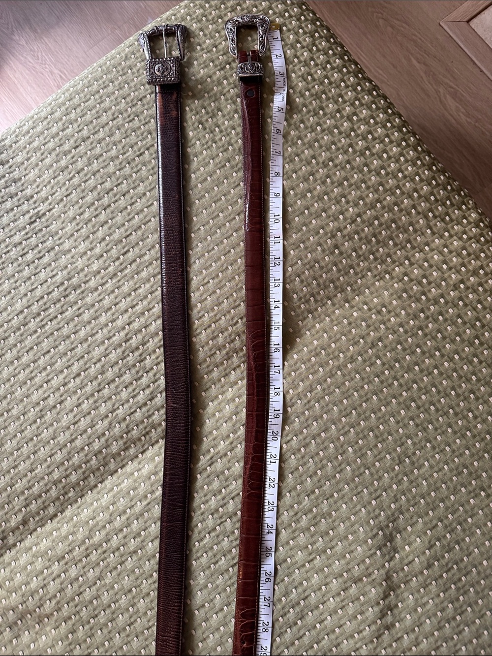 Brighton Tony Lama leather belts.